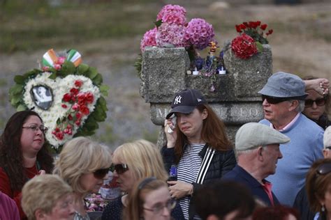 Mourners gather in Ireland to pay their respects to singer Sinead O’Connor